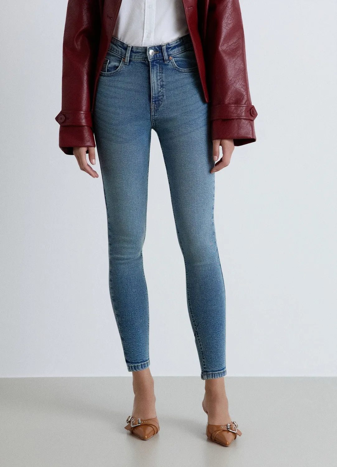 Calliope jean skinny 5 poches taille mi-haute