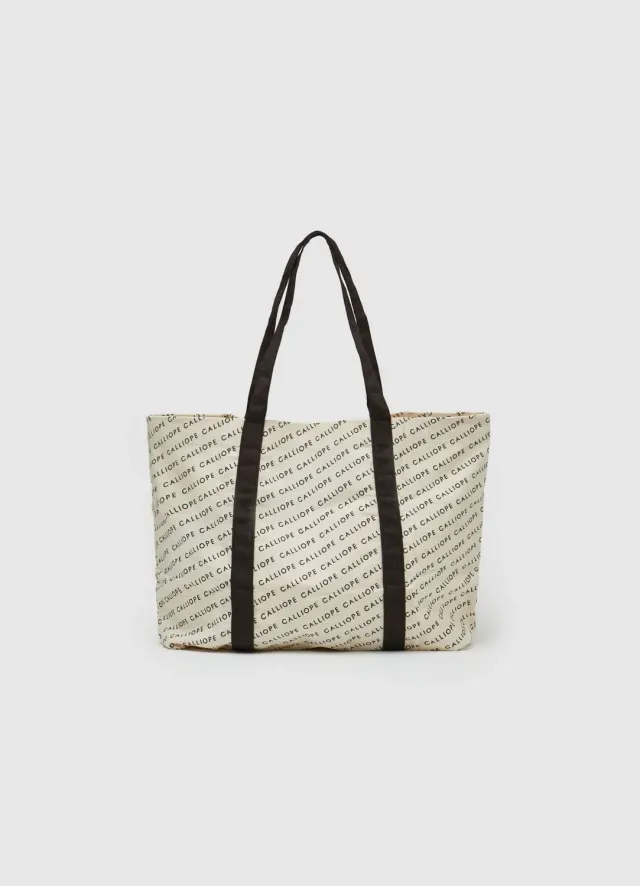 Calliope shopper monogram sac coton recyclé