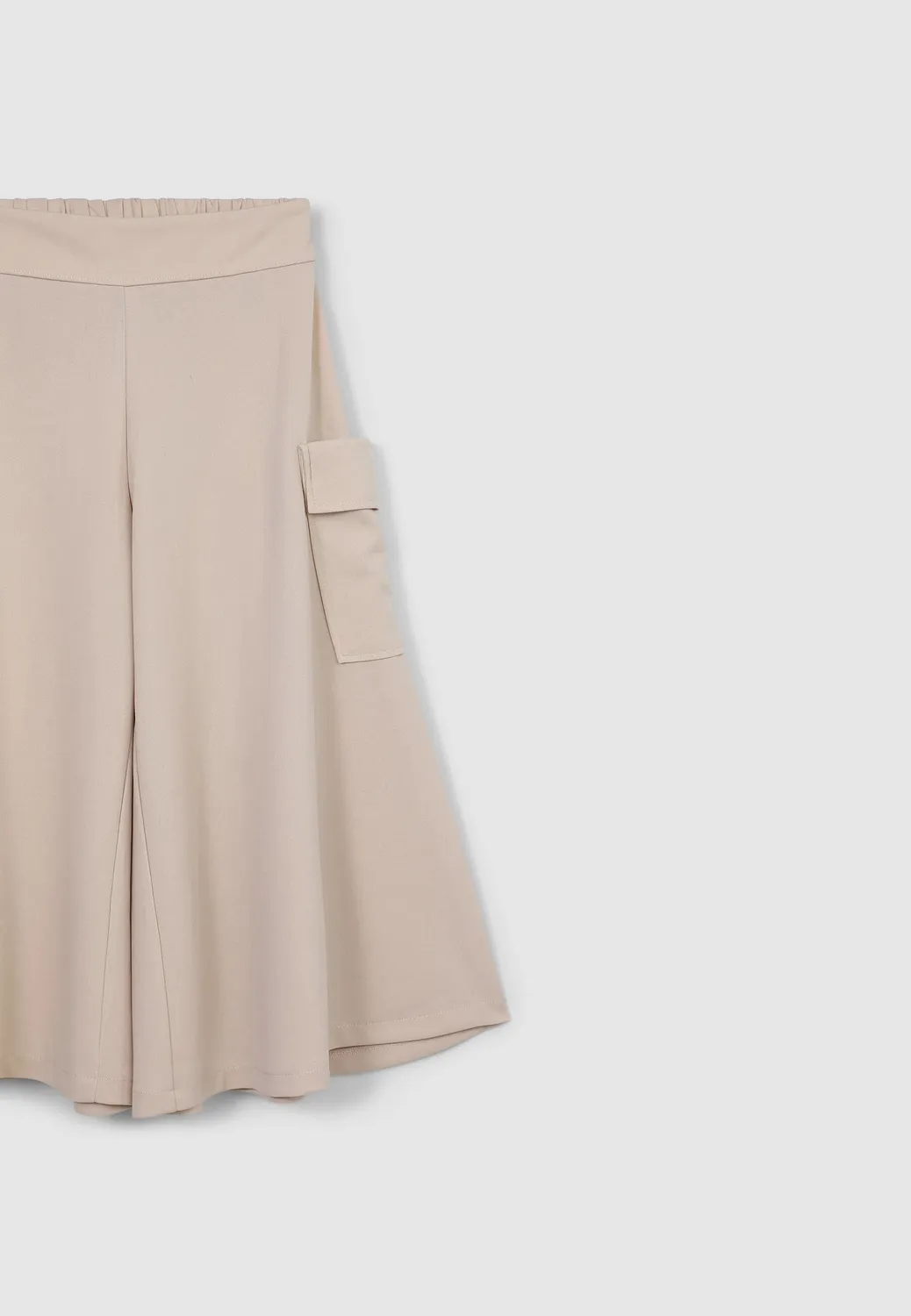 Calliope palazzo cargo pantalon fille large coton