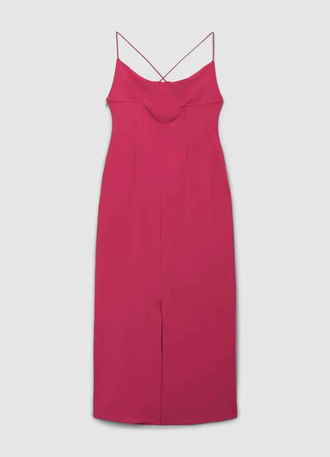 Calliope Atelier robe longue drapée dos croisé femme