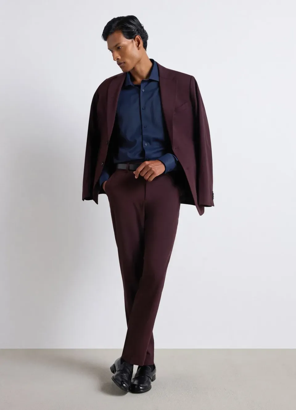 Calliope chemise easy iron homme unie repassage facile