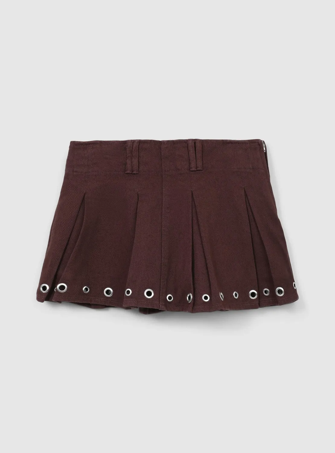 Calliope jupe-short à œillets jupe femme coupe regular