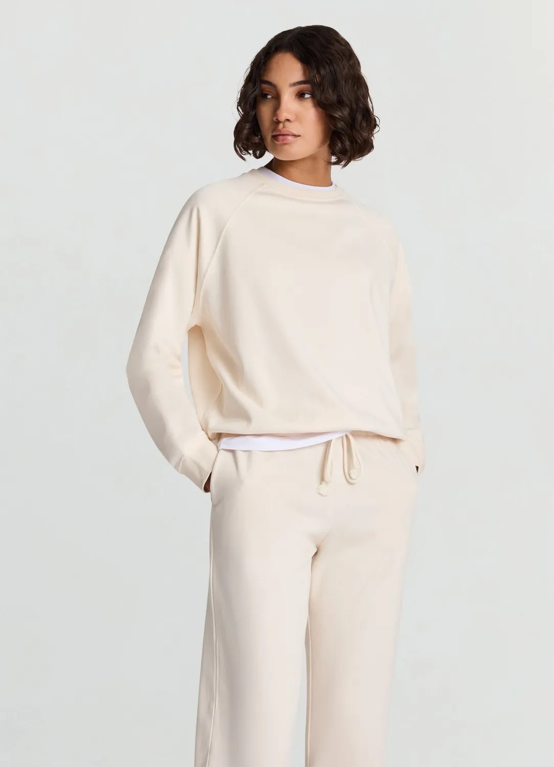 Calliope sweat col rond uni femme taille M